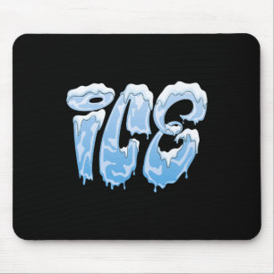 Fun Ice and Fire Costume Halloween Familie Matchin Mousepad