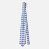 Fun Ice Cubes Print Necktie Krawatte (Vorderseite)