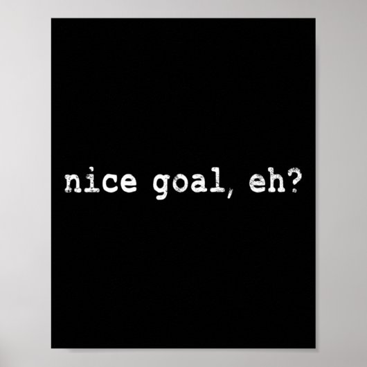 Fun Ice Hockey - Nice Goal Poster (Vorne)