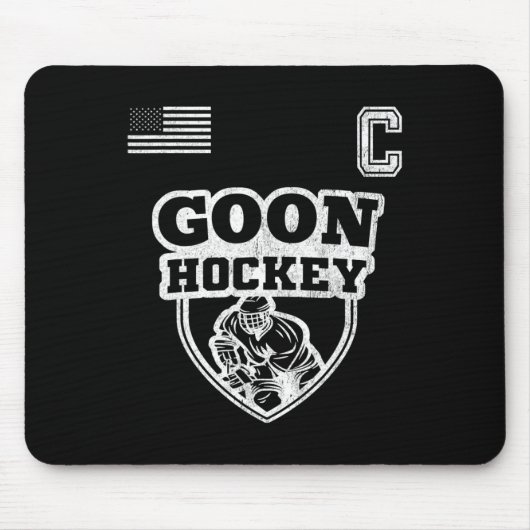 Fun Ice Hockey - Team Goon Captain Mousepad (Vorne)