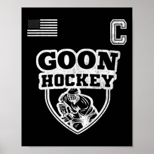 Fun Ice Hockey - Team Goon Captain Poster