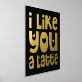 Fun ich mag dich ein letzter schwarzer Luxus Foliendrucke (Ablage )