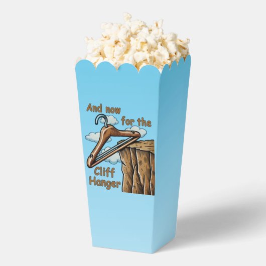 Fun Image of Cliff Hanger with Playful Wordplay Geschenkschachtel (Geplatzt)