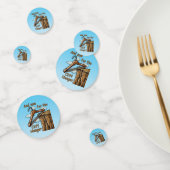 Fun Image of Cliff Hanger with Playful Wordplay Konfetti (Gruppe)