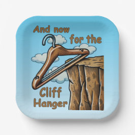 Fun Image of Cliff Hanger with Playful Wordplay Pappteller