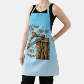 Fun Image of Cliff Hanger with Playful Wordplay Schürze (InSitu)