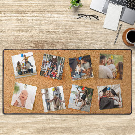 Fun Imitate Cork Bulletin Board Multi-Foto Schreibtischunterlage
