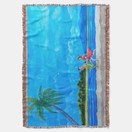 Fun in the Sun Run Decke (Vorderseite Vertikal)