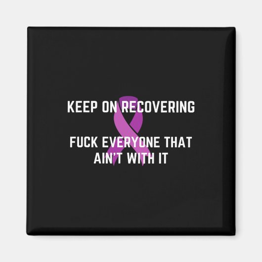 Fun Inspiration Drug Erholung Monat Überdosierung  Magnet (Vorne)