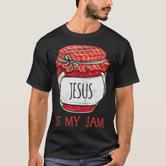 Fun Inspirational Religious Meme  Cute Jesus Is My T-Shirt (Vorderseite)