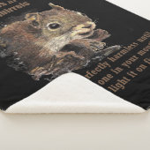 Fun inspirierendes Zitat zur Rauchabwehr Sherpadecke (3/4)