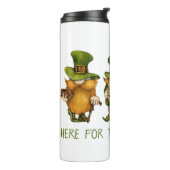 Fun Irish Gnomes Shenanigans St Patrick's Day Thermosbecher (Nach links gedreht)