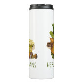 Fun Irish Gnomes Shenanigans St Patrick's Day Thermosbecher (Rückseite)