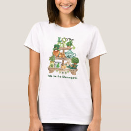 Fun Irish Knickack Stand Custom St Patrick's Day T-Shirt