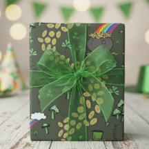 Fun Irish St Patricks Day Leprechaun Kleeblatt Luc