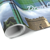 Fun Irvine/Irving Clan Drum Castle & Tartan Geschenkpapier (Rolleneckpunkt)