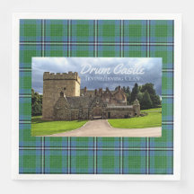Fun Irvine/Irving Clan Drum Castle Tartan