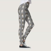 Fun Jack Russell Terriers grau oder JEDE Farbe Leggings (Rechts)