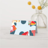 Fun Jigsaw Puzzle Kids Birthday Platzkarte (Vorderseite)