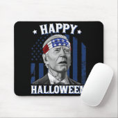 Fun Joe Biden glückliches Halloween verwirrt für 4 Mousepad (Mit Mouse)