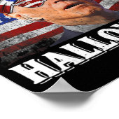 Fun Joe Biden Happy Halloween Verwirrte den Juli  Poster (Ecke)