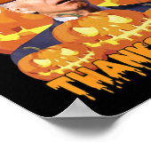 Fun Joe Biden verwirrte Merry Erntedank für Hall Poster (Ecke)