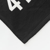 Fun Joe Biden Weihnachtsfeier Weihnachtsmannmütze  Fleecedecke (Ecke)