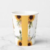 Fun Joy Lily Twin Dual Joint Double Quinceanera Pappbecher (Links)