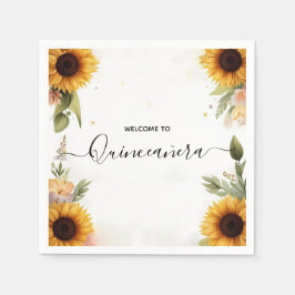 Fun Joy Lily Twin Dual Joint Double Quinceanera Serviette