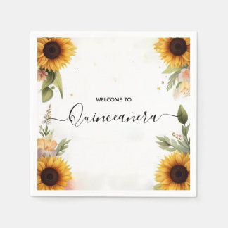 Fun Joy Lily Twin Dual Joint Double Quinceanera Serviette