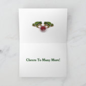 Fun Jubiläum Female Frog Couple Lily Pads Karte (Innenseite)