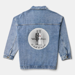 Fun Junggeselinnen-Abschied Denim Jacket Jeansjacke