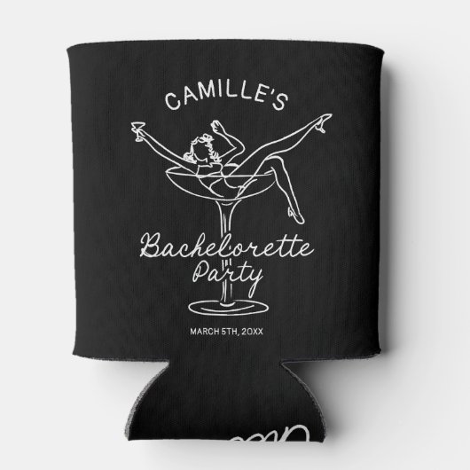 Fun Junggeselinnen-Abschied Dosenkühler (Rückseite)