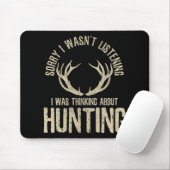 Fun Junting Quote Sprichwort Deer Venison Elk Hunt Mousepad (Mit Mouse)