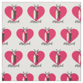 Fun Just Married Couple Stoff (Muster)