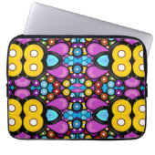 Fun Kaleidoskop Platten Liebe Laptopschutzhülle (Vorderseite)