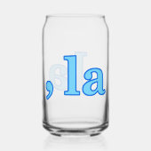 Fun Kamala Harris Comma La Dosenglas (Rückseite)