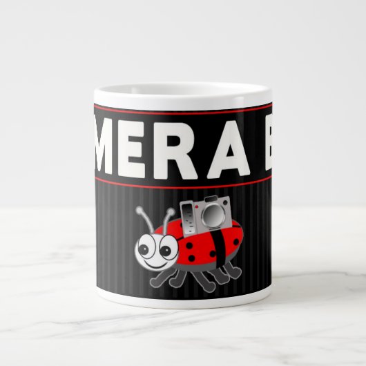 FUN KAMERA BUG JUMBO 20 OZ. KAFFEE/SOUP-MUG Jumbo-Tasse (Vorderseite)