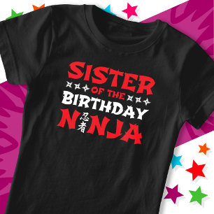 Fun Karate Party Kinder Schwester des Geburtstags T-Shirt