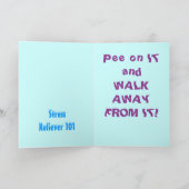 FUN-KARTENSTRESS-RELIEVENT KARTE (Innenseite)