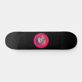 Fun Kawaii Sushi auf Skateboard (Horizontal)