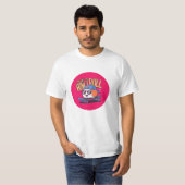 Fun Kawaii Sushi auf Skateboard T-Shirt (Vorne ganz)