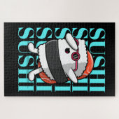 Fun Kawaii Sushi Dab Puzzle (Horizontal)