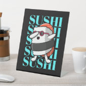 Fun Kawaii Sushi Dab Sockelschild (In SItu)