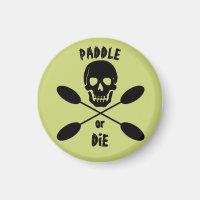 Fun Kayak Pirate Magnet