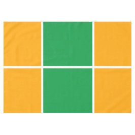 Fun Kelly Green Golden Yellow Windows Stripes Tischdecke