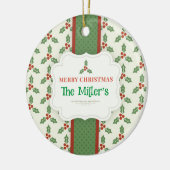 FUN! Keramik Ornament - Personalisiert - Name hinz (Links)