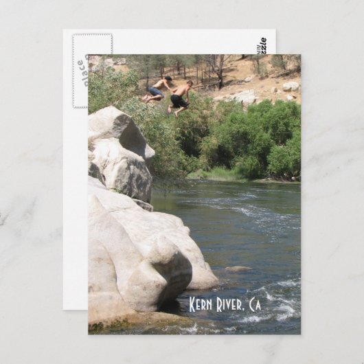 Fun Kern River Postcard! Postkarte (Vorne/Hinten)