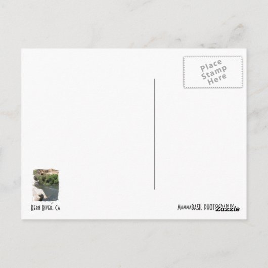 Fun Kern River Postcard! Postkarte (Rückseite)
