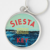 Fun Key Kette mit Strandkunst Siesta Key
